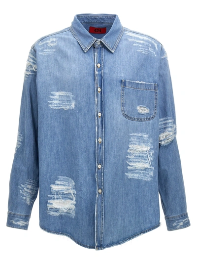 424 Denim Shirt Shirt, Blouse