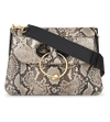 JW ANDERSON Pierce medium python-skin shoulder bag