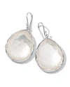 Ippolita Mother-of-pearl Teardrop Earrings, Large In Oyster