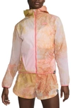 NIKE REPEL TIE DYE WATER REPELLENT HOODED JACKET