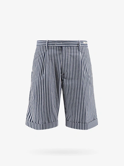 Perfection Gdm Bermuda Shorts In Blue