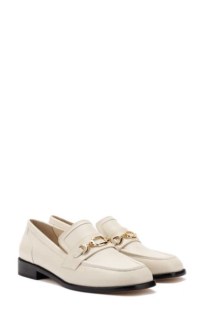 Larroude Patricia Loafer In Ivory