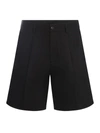 Costumein Shorts  Visentin In Cotone In Black