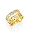 MARLI Alibi Diamond & 18K Yellow Gold Multi-Strand Ring