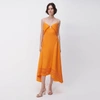 Simkhai Valeria Dress In Tangelo