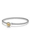 DAVID YURMAN WOMEN'S CHÂTELAINE STERLING SILVER FACETED DOME BRACELET,400087260157