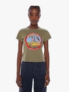 MOTHER THE CROPPED ITTY BITTY GOODIE NAKED HIPPIES T-SHIRT (ALSO IN XS, M)