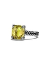 DAVID YURMAN CH TELAINE RING WITH GEMSTONE & DIAMONDS,400088824912