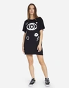 Lauren Moshi Misty Painted Evil Eye In Black