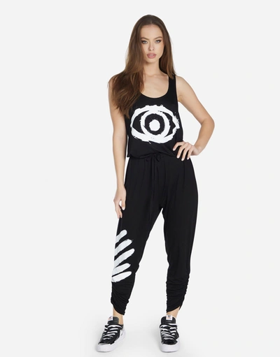 Lauren Moshi Ortega-painted Evil Eye In Black