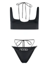 OFF-WHITE OFF-WHITE WOMEN CROSS COULISSE BIKINI