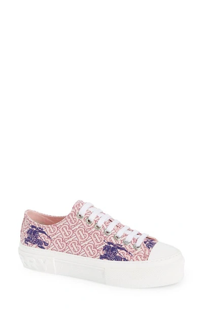 Burberry Jack Tb Monogram Ekd Sneaker In Multicolor