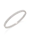 Roberto Coin SYMPHONY BRAIDED DIAMOND & 18K WHITE GOLD BRACELET,400089992508