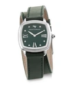 DAVID YURMAN Albion 27MM Leather Swiss Quartz Watch with Diamonds