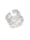 MARLI Avenues 18K White Gold & Diamond Statement Ring