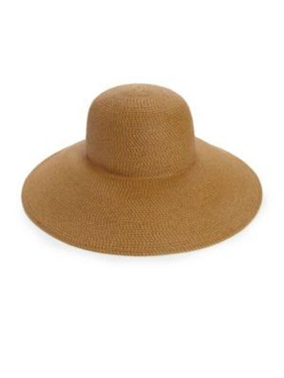 Eric Javits Woven Floppy Sun Hat In Natural