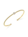 MARLI Rock Candy Diamond & 18K Yellow Gold Super Cuff Bracelet