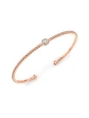 MARLI Rock Candy Diamond & 18K Rose Gold Super Cuff Bracelet