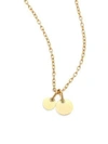 SIA TAYLOR WOMEN'S DOTS 18K YELLOW GOLD PENDANT NECKLACE,0400090640312