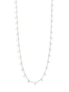 SIA TAYLOR WOMEN'S DOTS STERLING SILVER LONG NECKLACE,0400090640271