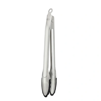 Rosle Silicone Locking Tongs, 23 Cm In Silver