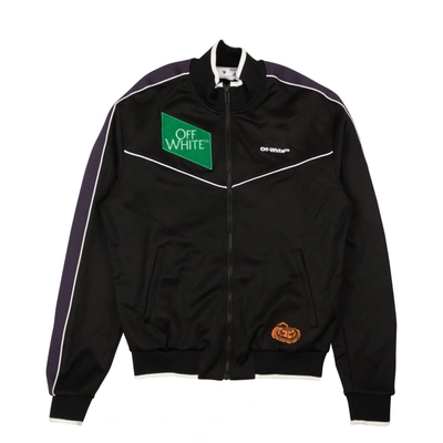 Off-white Black Multiple Logo Track Jacket