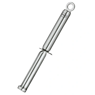 Rosle Stainless Steel Round Handle Fruit Corer, 9-inch In Silver