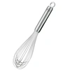 Rosle Stainless Steel Round Handle Balloon Whisk And Beater, 12.6-inch In Silver