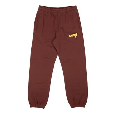 Off-white Red Thunder Stable Sweatpants