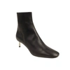 Off-white Allen 60mm Leather Ankle Boots In Black
