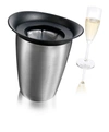 Vacu Vin Rapid Ice Champagne Cooler, Stainless Steel In Silver