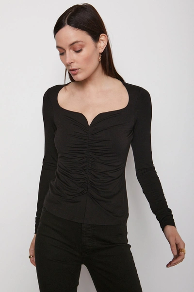 Bailey44 Bailey 44 Senita Long Sleeve Top In Black