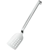 Rosle Stainless Steel Perforated Turner With Hook Handle, 13-inch In Silver