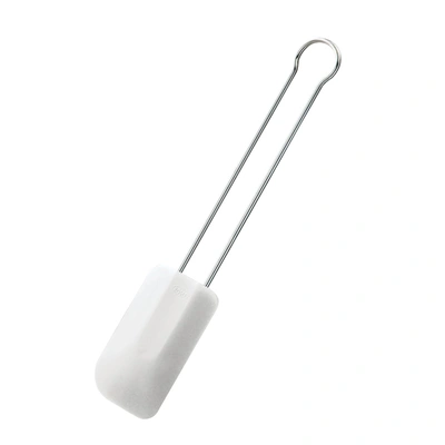 ROSLE STAINLESS STEEL & SILICONE FLEXIBLE SPATULA, 10-INCH