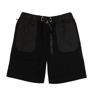 John Elliott Black Waterproof Terry Mountain Shorts