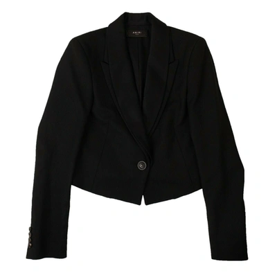 Amiri Women's Black Double Collar Blazer