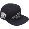 Pro Standard Black Texas Southern Tigers Arch Over Logo Evergreen Snapback Hat In Black