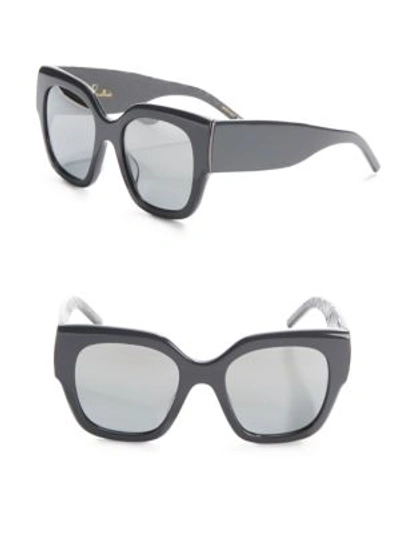 Pomellato 51mm  Sunglasses In Dark Grey