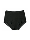 Hanky Panky Mellowluxe High Rise Boy Shorts Black In Black