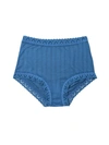 Hanky Panky Mellowluxe™ High Rise Boyshort In Blue