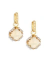 JUDE FRANCES Provence Champagne Citrine & Diamond Earring Charms