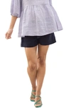 ANGEL MATERNITY TIE WAIST LINEN MATERNITY SHORTS