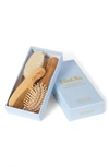 ELLAOLA 3-PIECE BAMBOO BRUSH & COMB SET