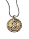 KONSTANTINO Zodiac Diamond, 18K Gold & Sterling Silver Pisces Charm Pendant