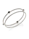 DAVID YURMAN Cable Classics Gemstone Bangle Bracelets