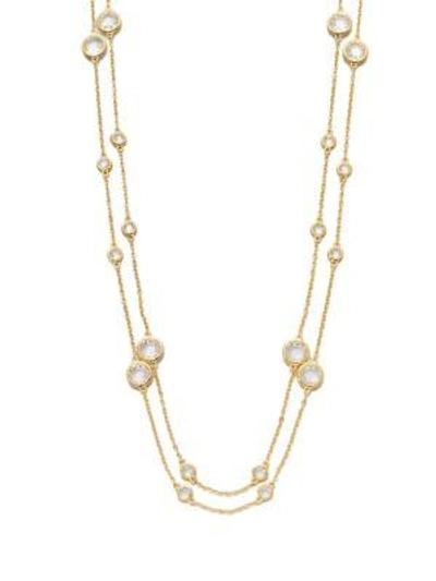 Adriana Orsini Women's Long Double-row Station Necklace In Gold
