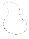 IPPOLITA WOMEN'S LOLLIPOP STERLING SILVER & TURQUOISE BALL AND STONE MULTI-STATION NECKLACE,426180134951
