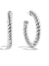 David Yurman Cable Classics Hoop Earrings In Silver