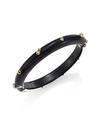 Alexis Bittar Studded Hinge Bangle Bracelet