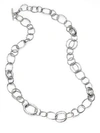 IPPOLITA WOMEN'S CLASSICO LONG STERLING SILVER HAMMERED BASTILLE LINK CHAIN NECKLACE,426113867239